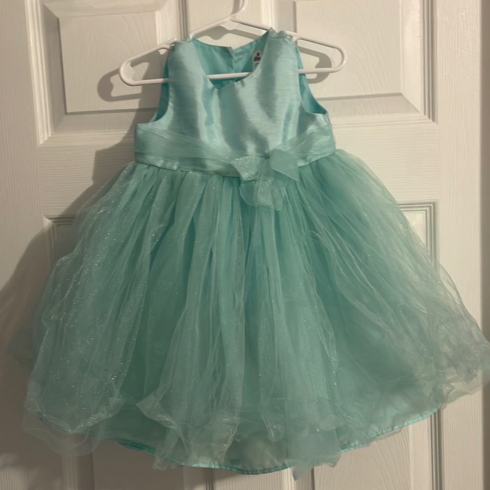Mint Green Party Dress